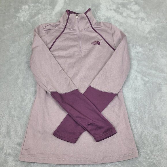 North Face Women's Canyonlands  1/4 Zip Pullover Two Tone Purple Sz Small‎ - Picture 1 of 6